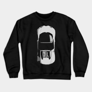 Futuristic Car Abstract Art Crewneck Sweatshirt